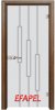 Стъклена интериорна врата Sand G 14 11 Императорска акация