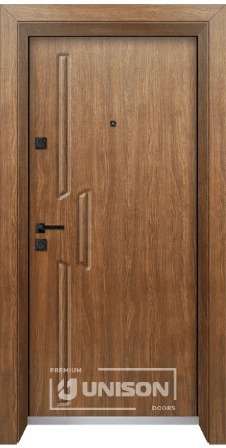 Входна врата Unison Optima 4568p, Императорска акация