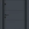 Входна врата Unison Clima Pro, цвят Графит