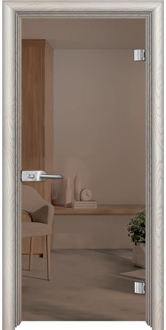 Стъклена Врата Efapel Basic G 10-1 Бяла Мура
