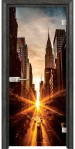 Стъклена Врата Efapel Print G 13-18 Сив Ясен