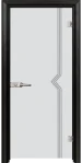 Стъклена Врата Efapel Sand G 13-3 Черна Мура